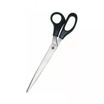 WEDO Tesoura Standard Economy 255 mm aço inoxidável punho de plástico preto