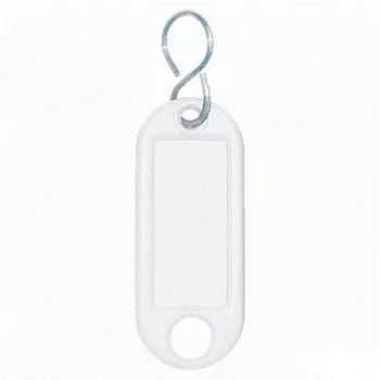 WEDO clipe magnético branco 52 mm 21 mm 10 unidades