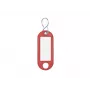 WEDO Dispensador de clipes vermelho 21mm 52mm 10 unidades