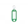 WEDO Clipe jumbo verde 52 mm 21 mm 10 unidades aço revestido a plástico