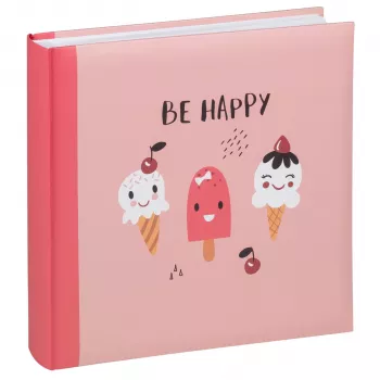 Álbum de fotografias de bebé Walther Be Happy 26x25 cm 50 páginas brancas FA-281-2