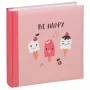 Álbum de fotografias de bebé Walther Be Happy 26x25 cm 50 páginas brancas FA-281-2