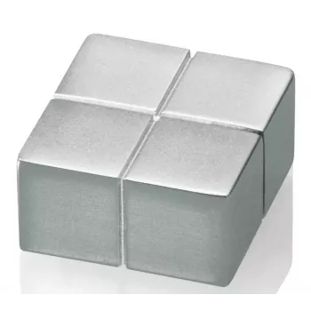 Íman de neodímio redondo extra forte SIGEL C10 Prateado 20mm x 10mm (pack de 4)