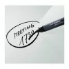 Marcador de giz SIGEL 50 Chalk Marker ponta chanfrada 1-5 mm Preto 1 unid.