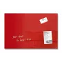 Quadro magnético de vidro SIGEL GL122 400 x 600 mm Branco