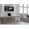 Quadro magnético de vidro SIGEL GL270 910 x 460 mm, Superweiß, sem moldura, incl. 2 ímanes e marcador