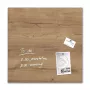 Quadro magnético de vidro SIGEL GL254 Artverum 480 x 480 mm Branco