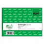 Sigel QU615 livro de recibos, A6 horizontal, 50 folhas, verde