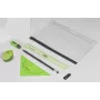 Möbius Ruppert conjunto de escrita escolar verde néon