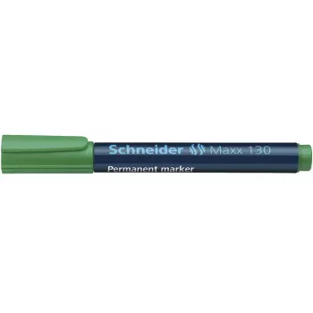 Schneider Pen Maxx 130 Marcador permanente - verde - ponta redonda - tinta preta - largura de traço 1-3 mm