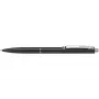 Schneider K15 Esferográfica retrátil com clip preto 0,6 mm, pack de 50