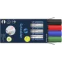 Schneider Maxx 293 Marcadores para quadro branco e flipchart, cores sortidas 2,0 - 5,0 mm, pack de 4