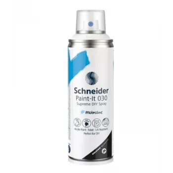 Schneider Paint-It 030 Supreme Tinta acrílica em spray DIY branco 200 ml