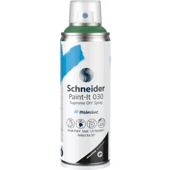 Schneider Paint-It 030 Supreme Tinta acrílica em spray DIY verde 200 ml