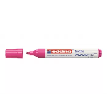 Marcador têxtil EDDING 4500 rosa 2,0 - 5,0 mm