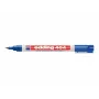 Marcador permanente EDDING 404 para vidro, metal, plástico - preto - ponta redonda 1 mm