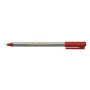 edding 88 Office Liner caneta de ponta fina, 0,6 mm, vermelho