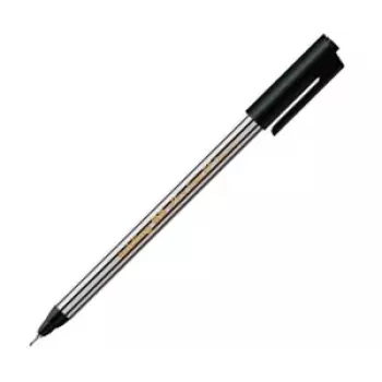 Caneta de feltro EDDING 89 preto 0,5 mm tinta à base de água corpo redondo em plástico