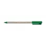 Caneta de feltro EDDING 89 verde 0,5 mm ponta redonda tinta à base de água corpo em plástico