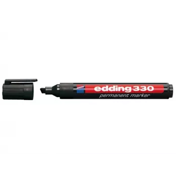 Marcador permanente EDDING OFC-ED330BK preto 1-5 mm ponta biselada 1 unidade