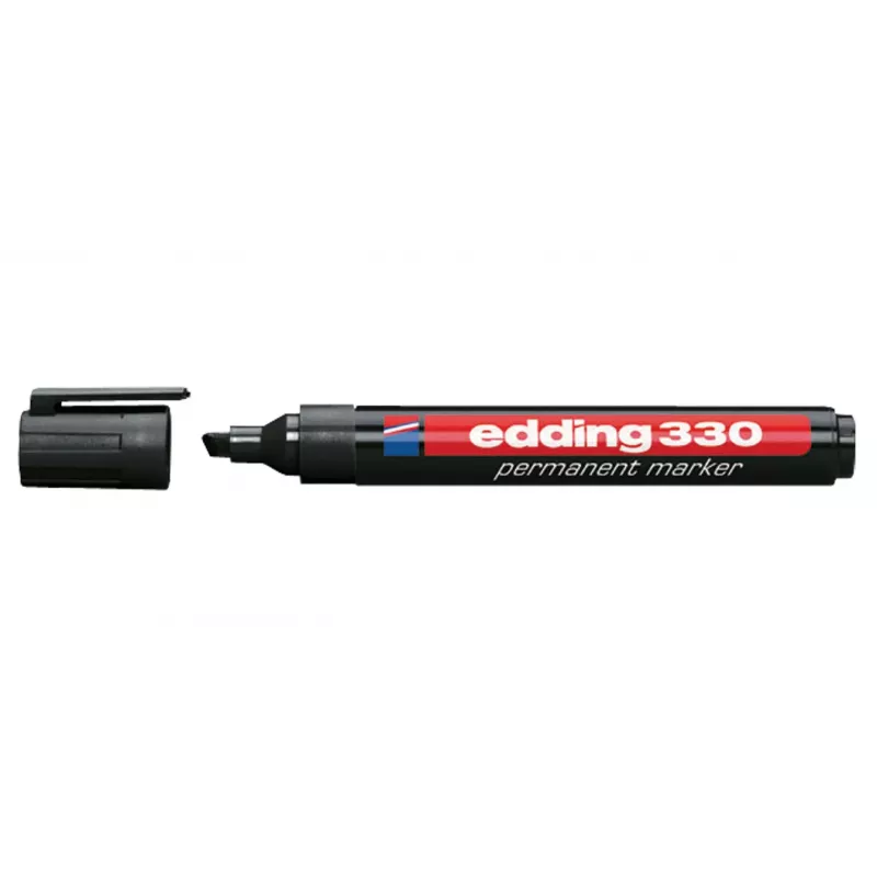 Marcador permanente EDDING OFC-ED330BK preto 1-5 mm ponta biselada 1 unidade