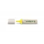 edding 24 EcoLine marcador fluorescente, amarelo, ponta chanfrada 2-5 mm, pack de 10