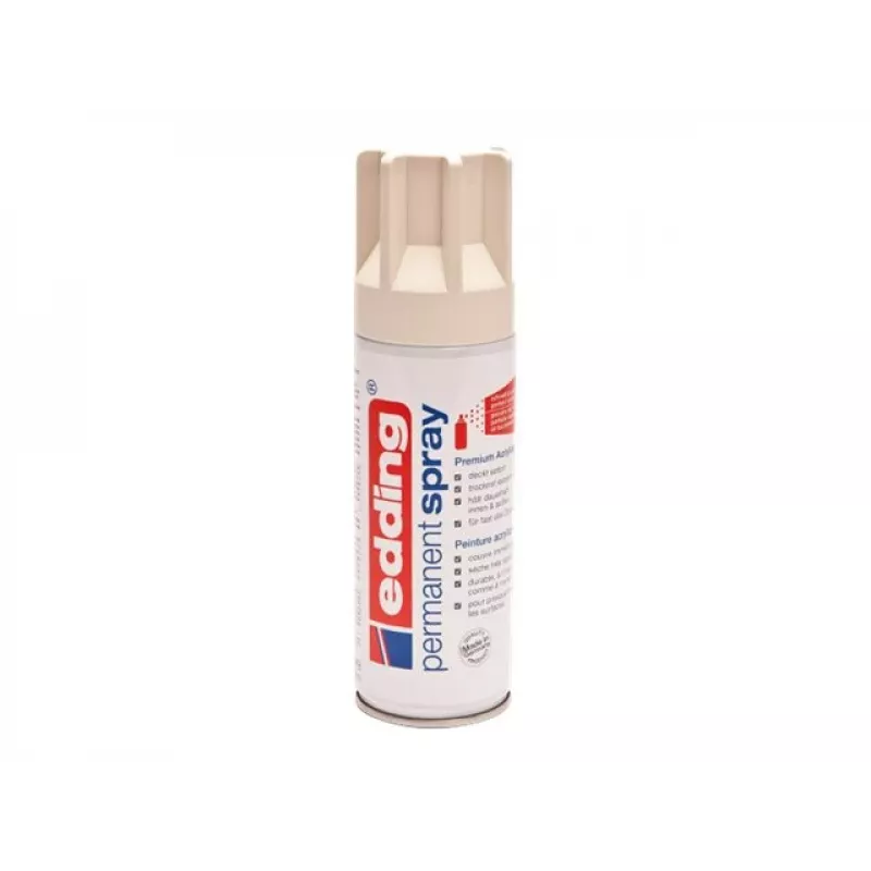 EDDING Premium 5200 Tinta em spray acrílica - branco creme - 200 ml