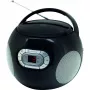 Soundmaster SCD5800BL Boombox portátil de CD e rádio com deck de cassetes, USB, rádio FM, microfone - azul