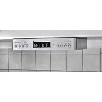 Soundmaster UR2045SI Rádio de cozinha DAB+, FM, Bluetooth, mãos-livres, prateado