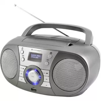 Soundmaster SCD1800TI Boombox DAB+/CD titânio