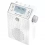 Soundmaster DAB60WE Rádio de tomada DAB+, FM, Bluetooth, função mãos-livres USB, resistente a salpicos, branco