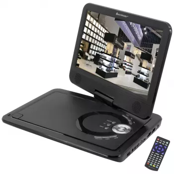 Soundmaster PDB1910SW Leitor de CD portátil com DAB+ e rádio FM, preto