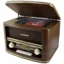 Soundmaster NR961 Rádio de mesa DAB+, FM, AUX, USB, CD, Bluetooth, comando, castanho