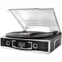 Soundmaster PL590SW Aparelhagem estéreo gira-discos com DAB+, FM, AUX, USB, função de gravação, preto
