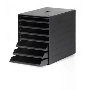 DURABLE IDEALBOX PLUS Caixa de gavetas antracite 7 gavetas DIN A4 1712001058