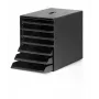 DURABLE IDEALBOX PLUS Caixa de gavetas antracite 7 gavetas DIN A4 1712001058