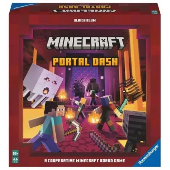 Ravensburger Jogo de tabuleiro Minecraft Portal Dash 274369