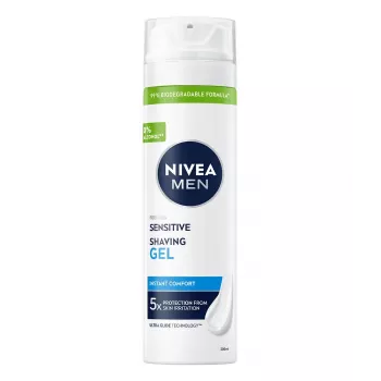 NIVEA MEN Sensitive Gel de barbear 200 ml