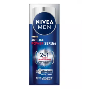 NIVEA Men sérum anti-idade Power 2 em 1 sérum intensivo anti-imperfeições 30 ml