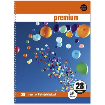 Blocos de apontamentos Staufen 5 Bring Farbe ins Leben DIN A4 quadriculado