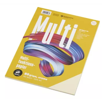Papel multifunções Staufen 7X A4 80g creme 50 folhas