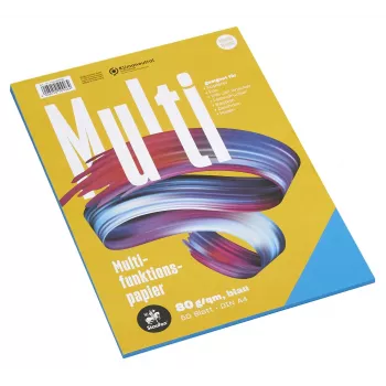 Papel multifunções Staufen 7X 734050993 A4 80g azul 50 folhas