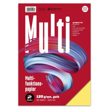 Papel multifunções Staufen 7X 734051296 A4 120g amarelo 35 folhas
