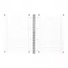 Caderno Oxford TOUCH - coral - A4+ - 80 folhas - 90 g/m² - pautado