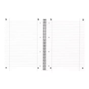 Caderno Oxford TOUCH - coral - A4+ - 80 folhas - 90 g/m² - pautado