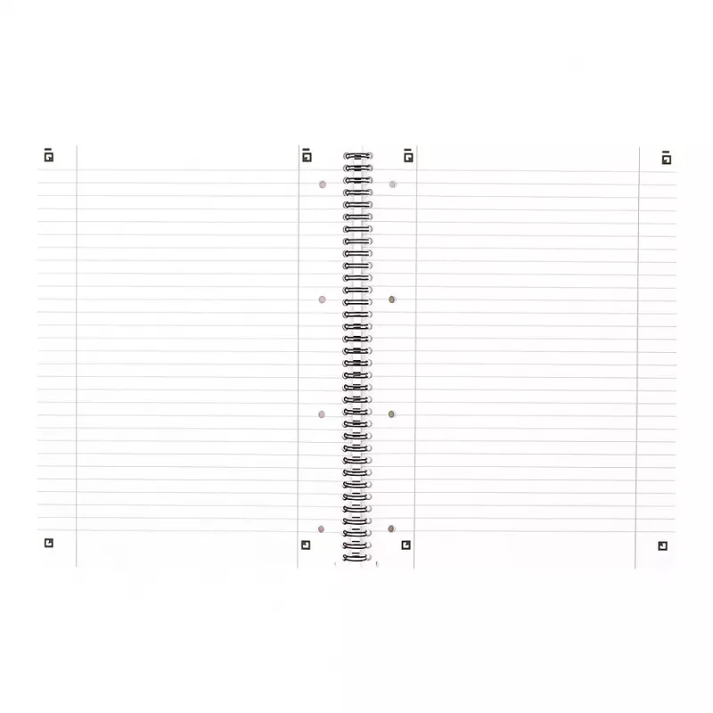 Caderno Oxford TOUCH - coral - A4+ - 80 folhas - 90 g/m² - pautado