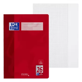 Bloco de escrita ELBA 100050312 A4 pautado vermelho 16 folhas 90 g/m²