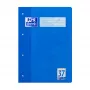 Caderno escolar Oxford Lineatur 37 pautado DIN A4 com margem interior e exterior 16 folhas