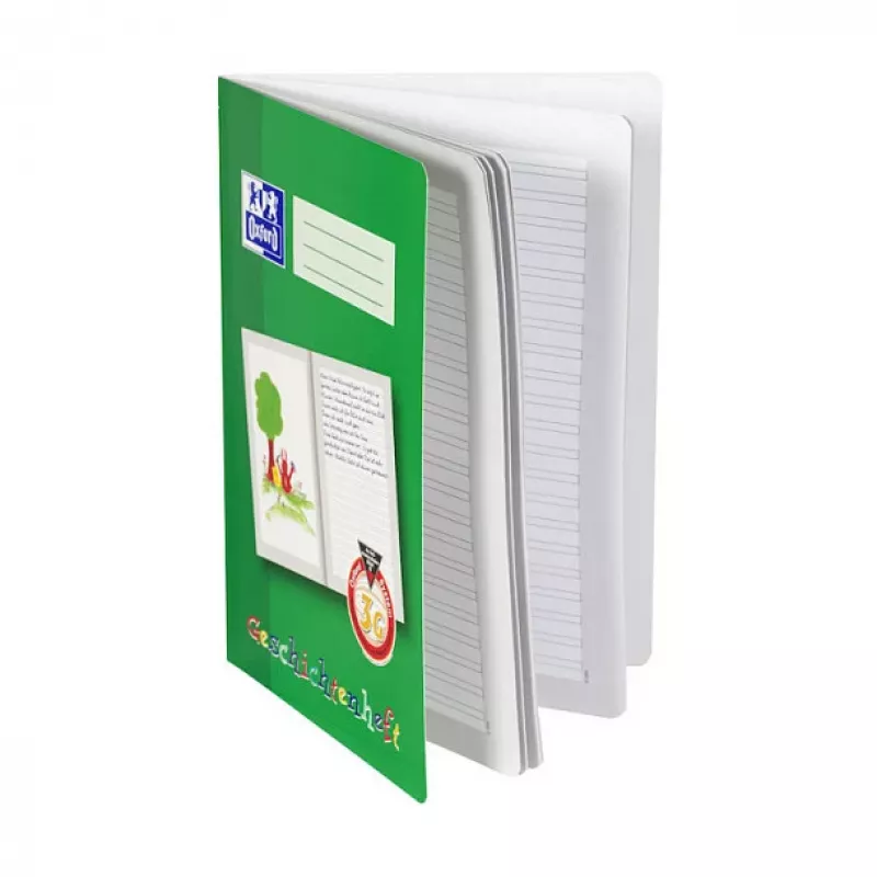 Oxford 100050093 caderno A4 90 g/m2 verde
