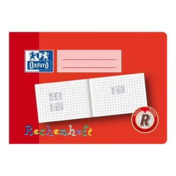 Caderno Oxford 100050106 A5 90 g/m2 vermelho